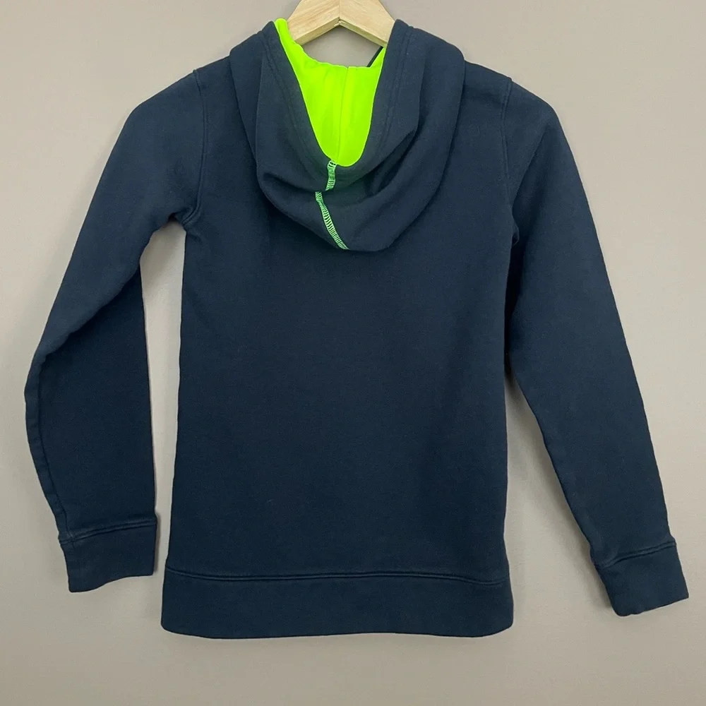 {Under Armour} Sweatshirt Hoodie Jacket in Black - Boys Small